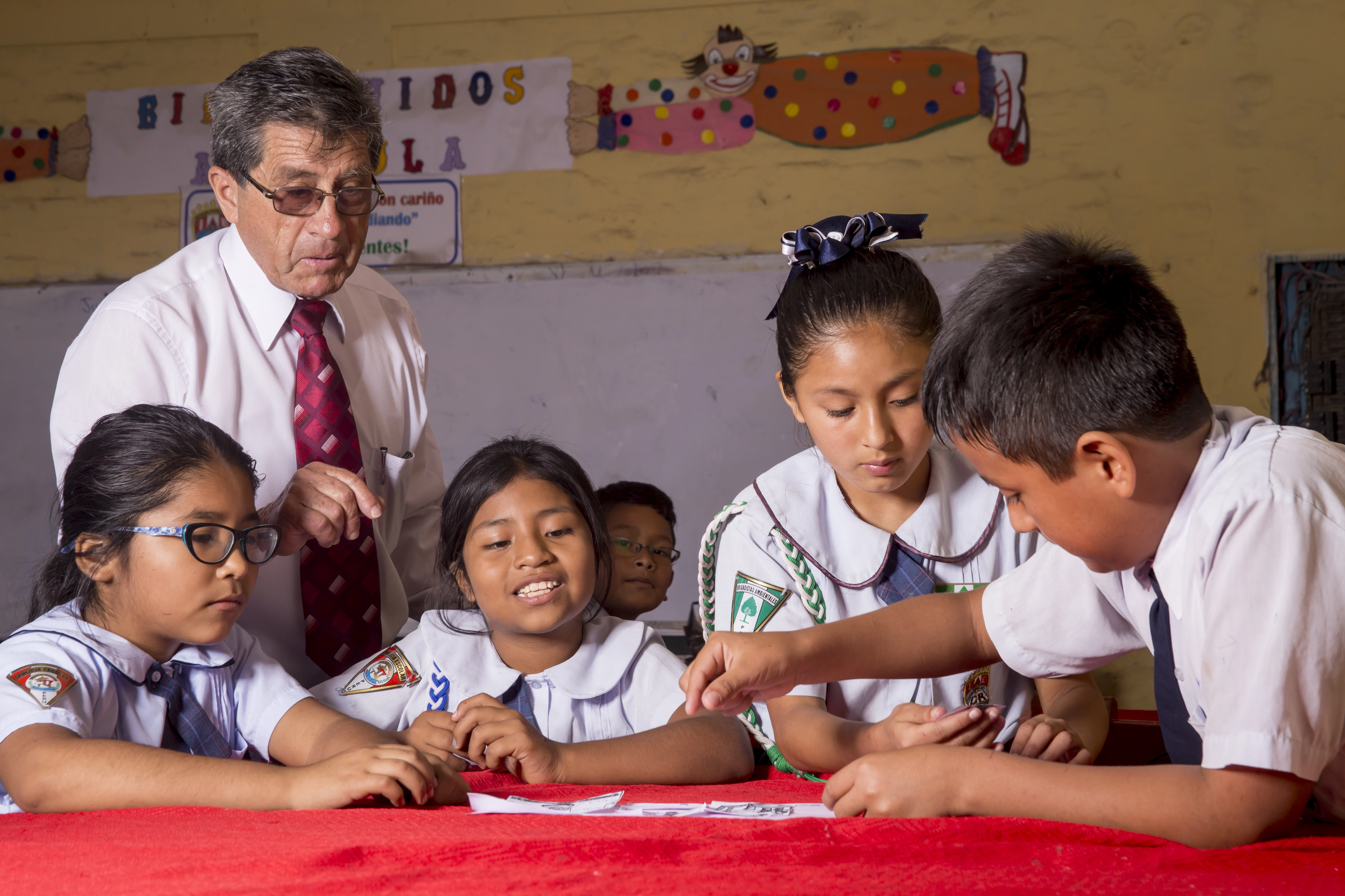 Niños educación y paz